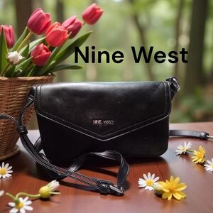 Nine West Elegant Black Crossbody Bag